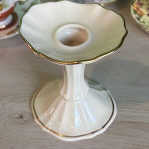 Lenox Candlestick holder with 24k trim